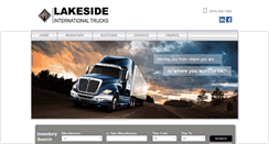 Desktop Screenshot of lakesidetrucks.net