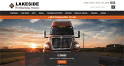 Desktop Screenshot of lakesidetrucks.com